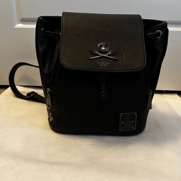 Loungefly The Nightmare Before Christmas Jack Skellington Mini Backpack - Picture 2 of 8